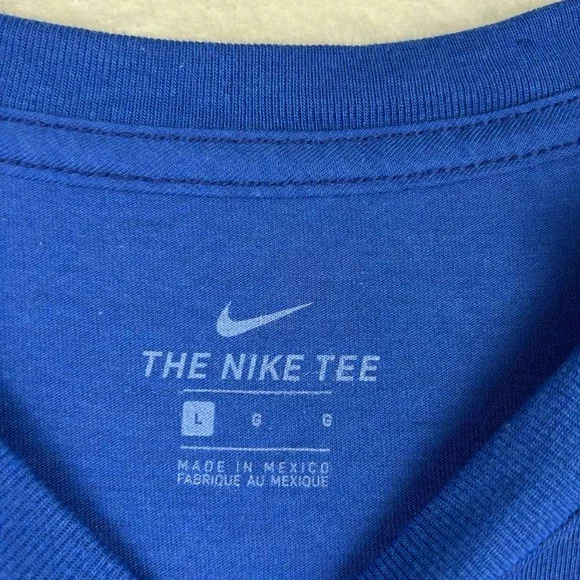 Montreal Expos Shirt Men Large Blue Nike Short Sleeve Crew Neck New L - Picture 3 of 7